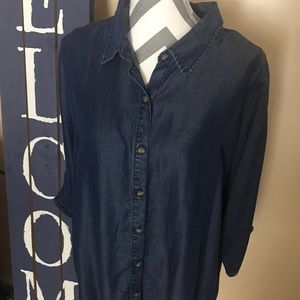 Soft Denim Coldwater Creek Button Up